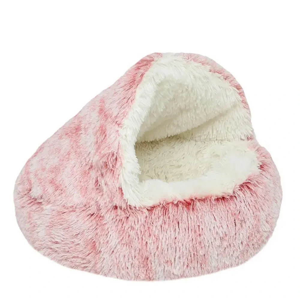 Dog/Cat warmer Bed Round Plush